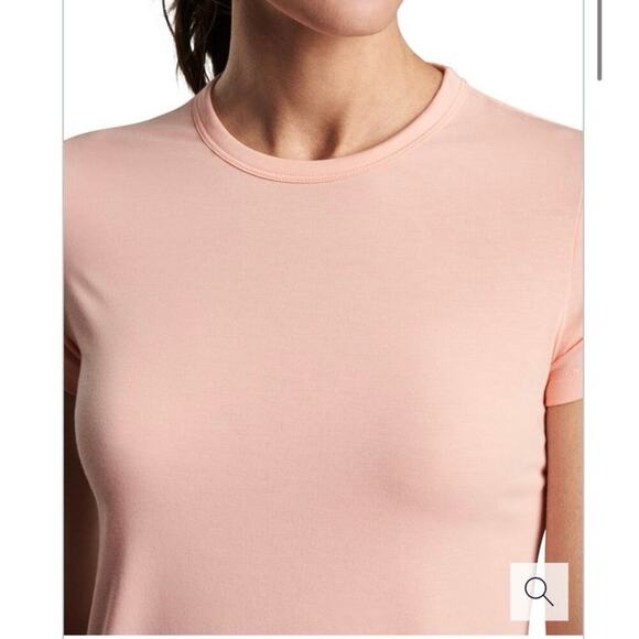 Peter Millar Women's Pink Moon Vinyasa Performance T-Shirt - Picture 2 of 8